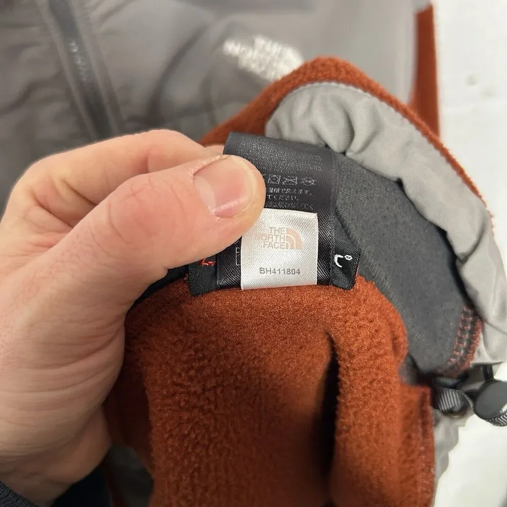 The North Face Denali Jacket “Rust Orange/Grey